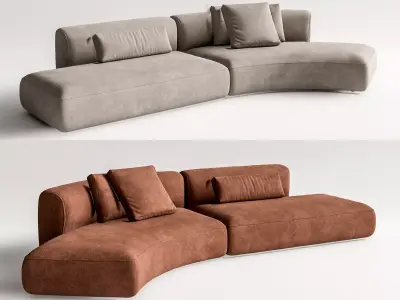 modern sofa chair  3D model