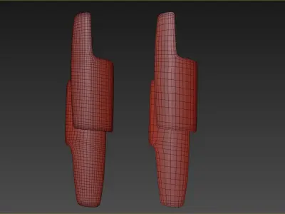 Porta Romana Neolith Wall Light 3D model