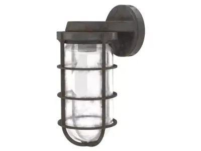 Wall Light 1 Textured  3D model