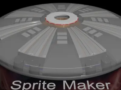 LArendsian Whirlwind - Sprite Maker  - Concept 3D model