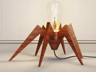 Around the tree Spider 3D model