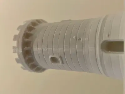 Awesome Castle Tower Miniature perfect for Resin or FDM printing 3D print model