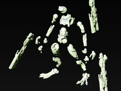 SA-6 Ninth Heaven 3D print model