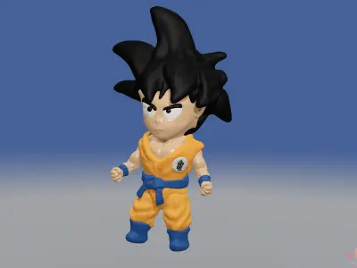 DragonBallZ   Baby Goku Kid 3D model