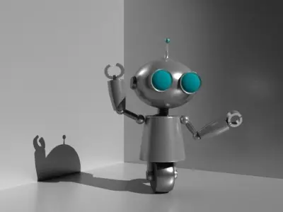 Scifi Robo 3D model