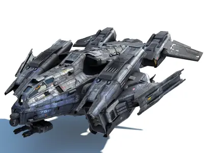  Sci Fi Dropship 