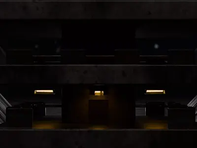 12 Different Types of Unique Buildings Collection 3D Model 3D model