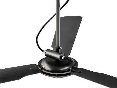 Soho 4 Ceiling Fan 3D model