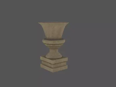 Garden Urn 3D model