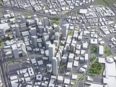 Dallas - Fort Worth 3D Model Pack