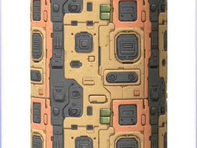 SciFi Seamless Texture Texture get