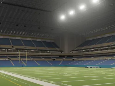 Alamodome - San Antonio Texas USA 3D model