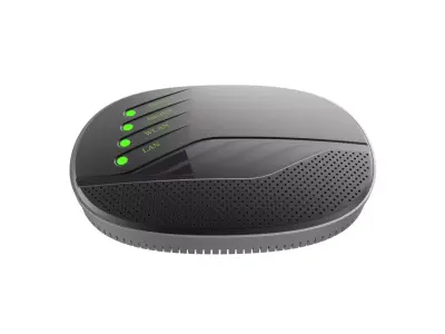 Modem router concept 3D print model