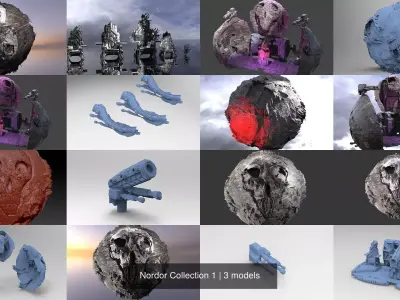 Nordor Collection 1 3D Model Pack