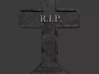 A realistic tombstone Texture