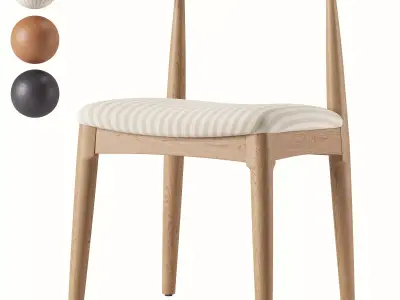 Arley Dining Chair 3D model