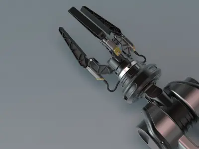Robotic arm 3D model