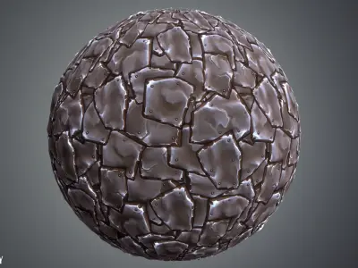 Stylized Tiles Vol 37 - Hand Painted Textures Texture