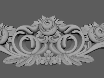 dekor ornament 3D model 101