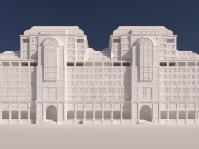 London Building 3D model