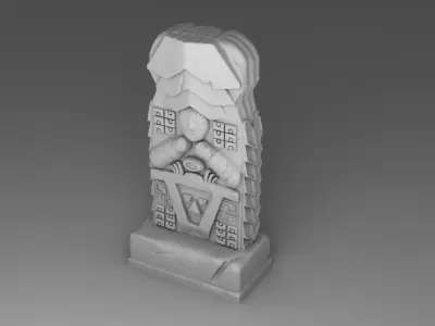 The idol of Maya 3D print model