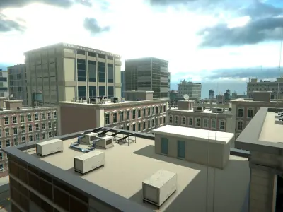 Module Based City Creator 3D model
