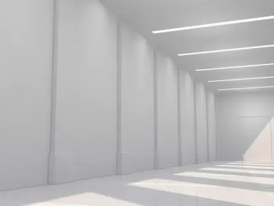 Sci Fi Interior 3D model 28