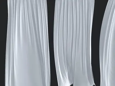 Curtain and tulle in the wind pack 5 in 1 