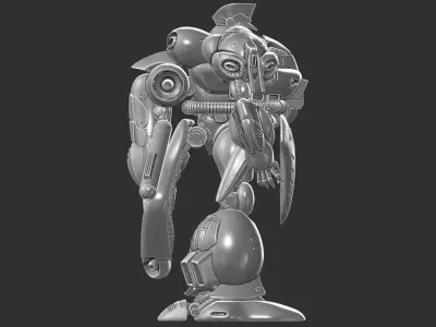 Jaguar Mobile Suit Kondo Fan Art Edition 3D print model