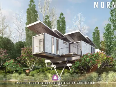 Inspire Architectural Visualization and design 3D model