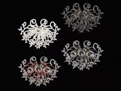 89009y Medusa Lightstar Chandelier 3D model