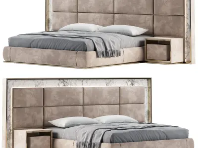  AUBADE BED By Visionnaire 3D model