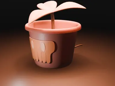 Glow Pot 3D model