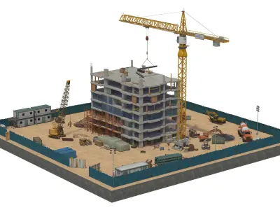  Under Construction Scene 3 in 1 