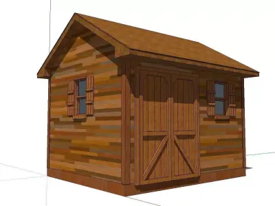 Creative Design-Holiday Cabin-0114 3D model