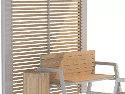 Urban Furniture 09 3D model