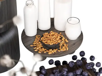 Decorative set 17 3D model