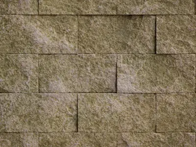Split Face Travertine 01 - Seamless Texture