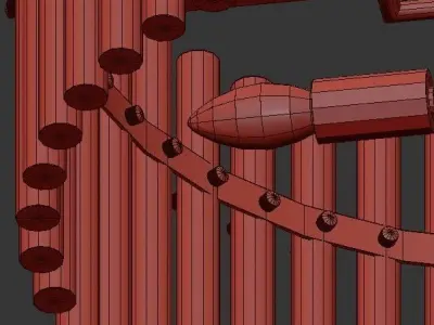 Neva Chandelier 3D model