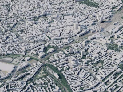 Dortmund - Germany 3D model