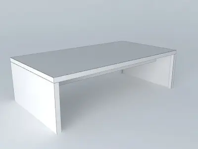 Coffe Table DOORS HLAW 120 35 BRW Milano Oak 3D model