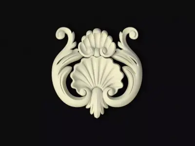 dekor ornament 3D model 86