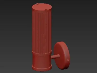 Wall Lamp Claridges Single 3D model purchase
