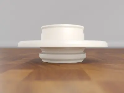 Circular bench for architecture-props 3D print model