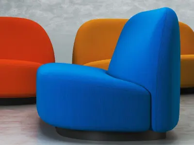 Elysee Small Sofa 3D model