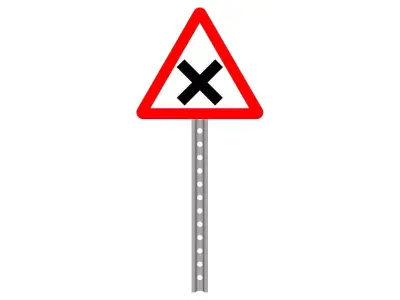 uncontrolled junction 3D model