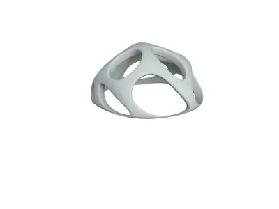 SciFi Cube Object No 51572 Low Poly Shape Low-poly 3D model