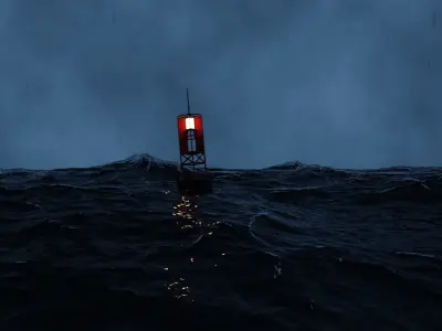 Mastering create a stormy ocean 3D model
