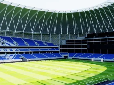 VTB Arena - Moscow Low-poly 3D model