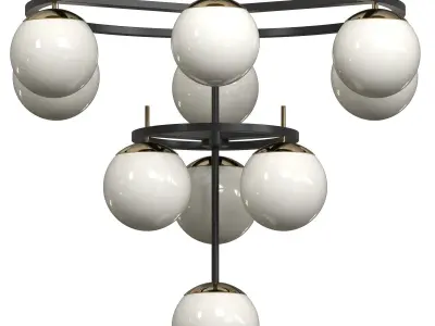 ALLURIA CHANDELIER  Colecction 3D Model Pack